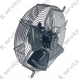 venitlador axial rodete ventilador ø 300mm 230V 50/60Hz 90/105W L1 150mm L2 40mm ø 350mm