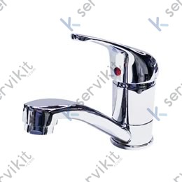 Grifo sobremesa monomando caño corto